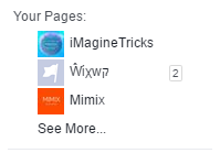 Select your Facebook Page