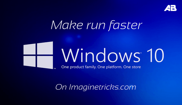  make your PC faster windows 10 