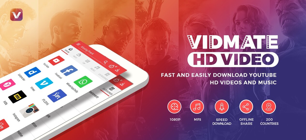 Vidmate Fastest way to download online videos