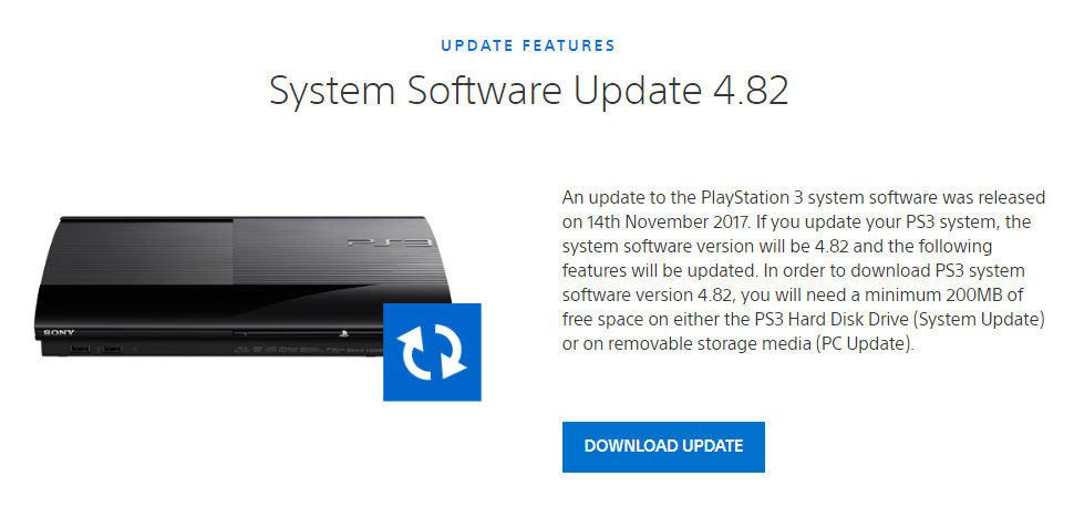 Download PlayStation 3 system software